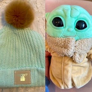 BUNDLE: Love Your Mellon X Star Wars baby yoda pom beanie